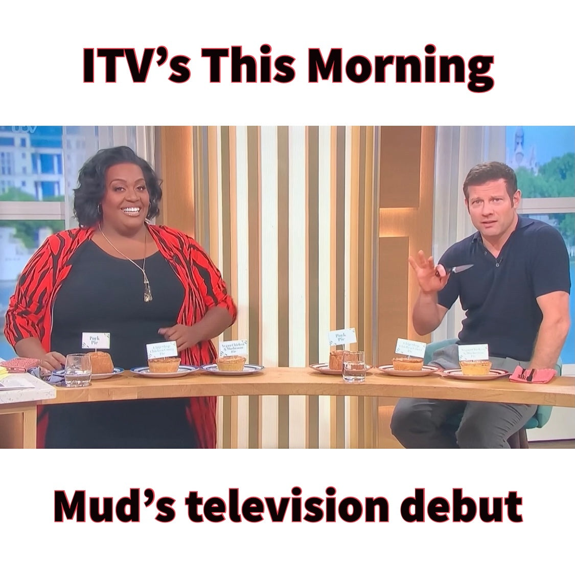 Mud on ITV's This Morning