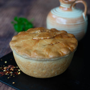 Chip Shop Chicken Curry Pie