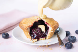 Blueberry Pie (Serves 2)