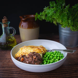 Pulled Beef and Potato Gratin