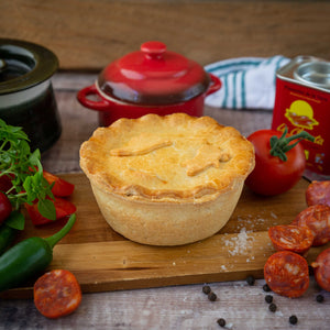 Chicken and Spanish Chorizo Pie